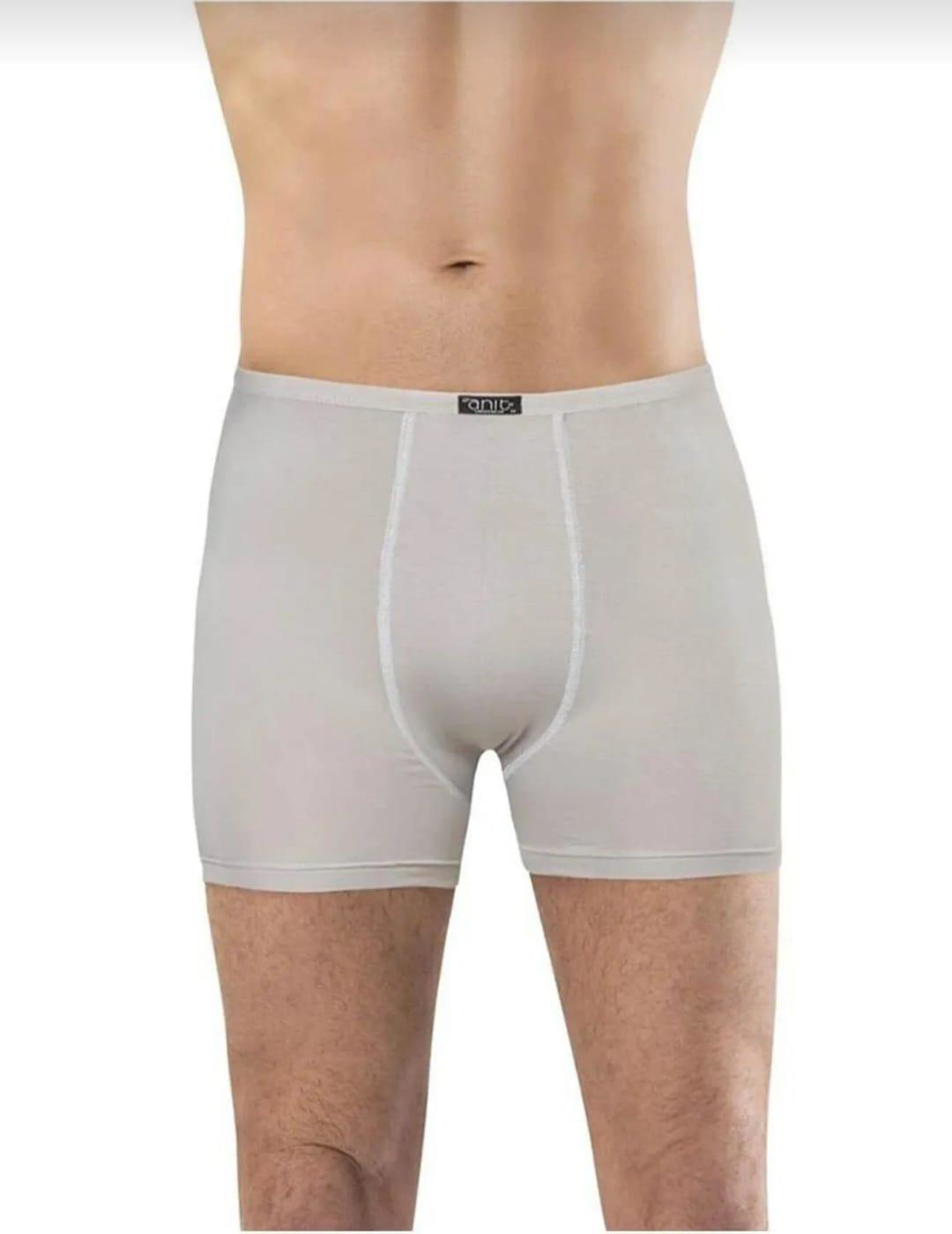 ANIT 1273 ERKEK BAMBU İNCE BELLİ LİKRALI BOXER TEKLİ