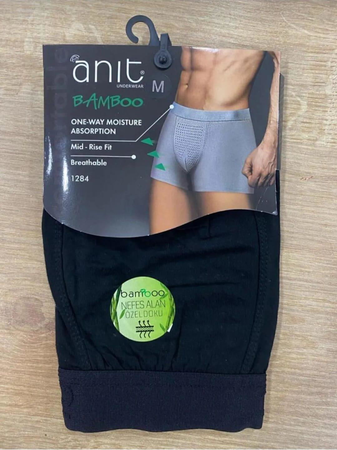 ANIT 1284 ERKEK NEFES ALAN BAMBU BOXER 10 ADET