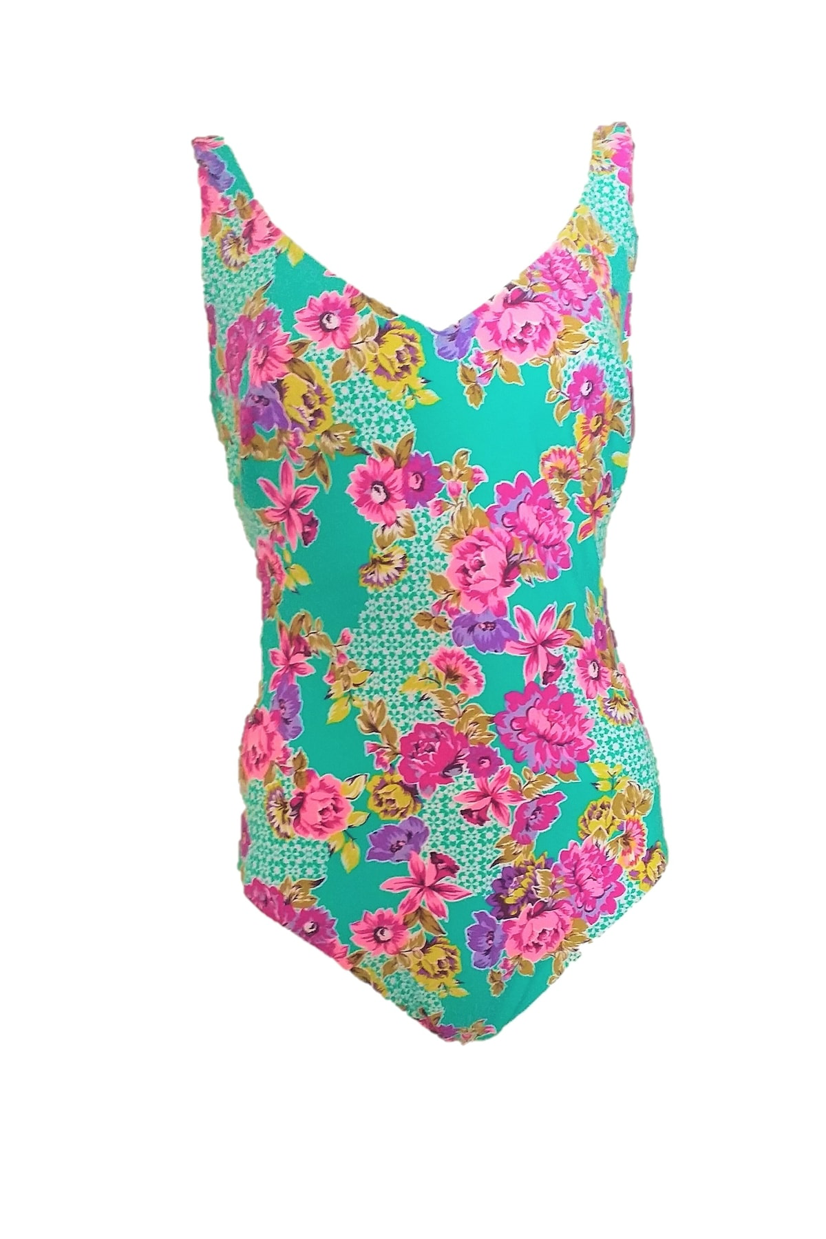 Rosa Faia Anita Çiçekli Kadın Mayo Yeşil