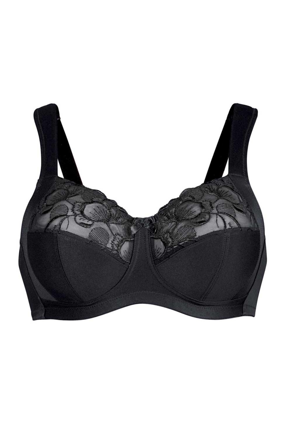 Anita Lucia Soft Comfort Sütyen Siyah Balensiz