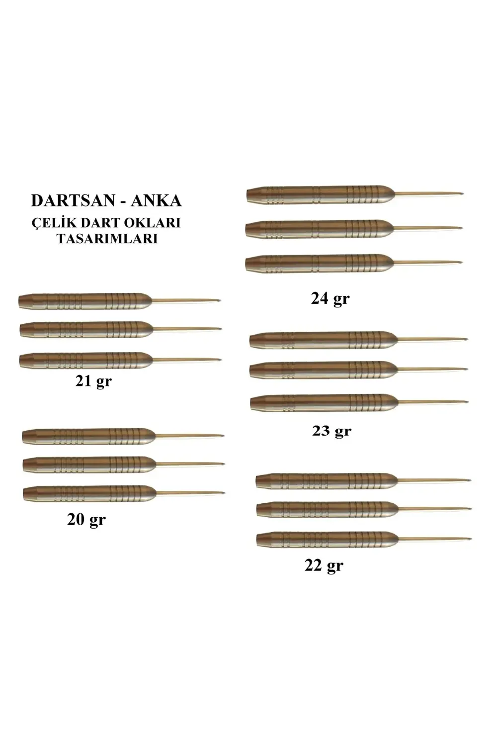 ANKA BUTİK DART SET DAB2448