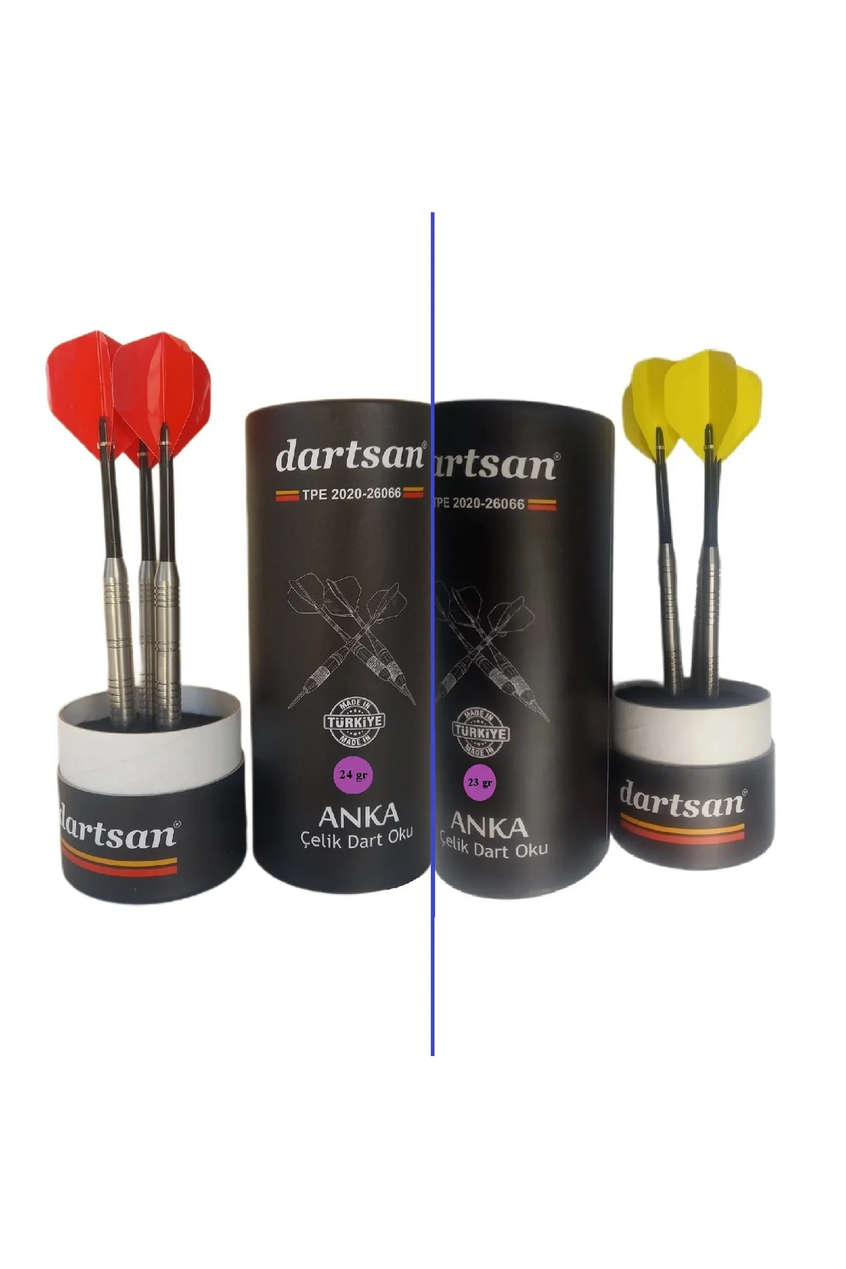 Anka Ilk Türk Malı Çelik Dart Oku 23gr - Görsel 4