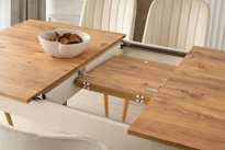 Sivas Gözde Mobilya Anka Milano Açilir Yemek Masa Sandalye Takimi 90X145