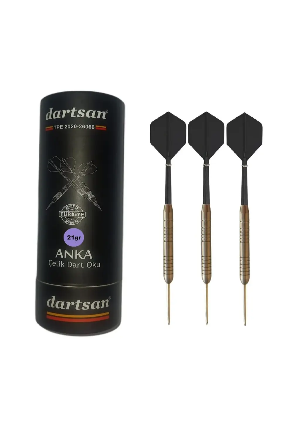 ANKA Türk Malı Çelik Dart Oku 21 gr