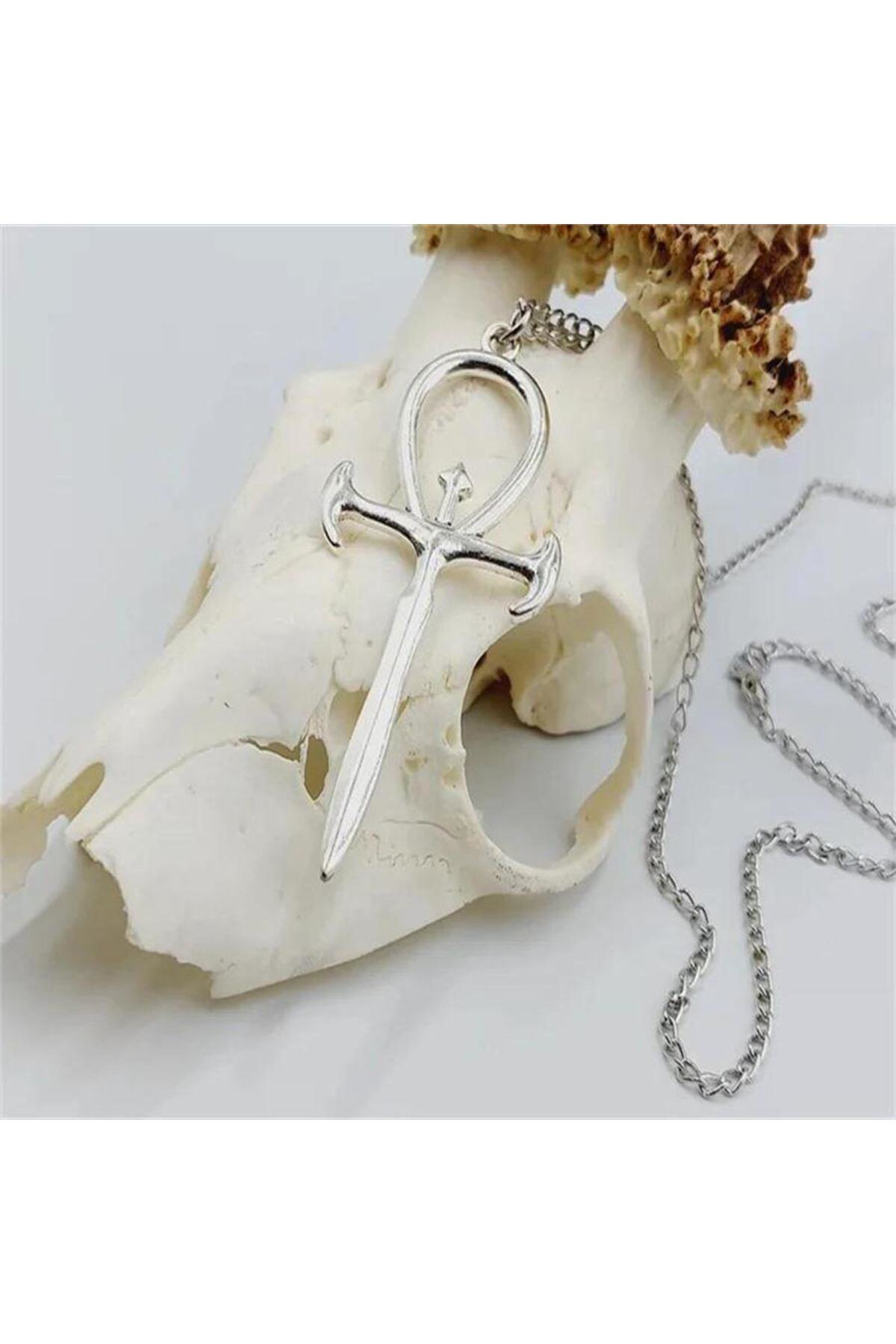 Ankh Sword Cross Kolye
