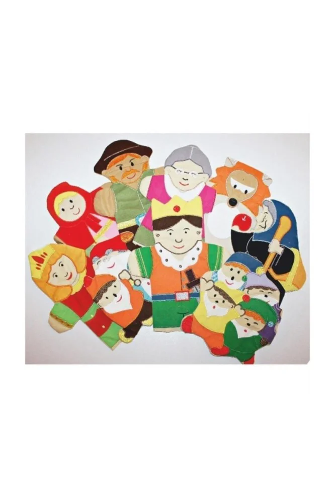 Anki Toys Masal Kahramanları Kukla Seti 9 lu And-5004