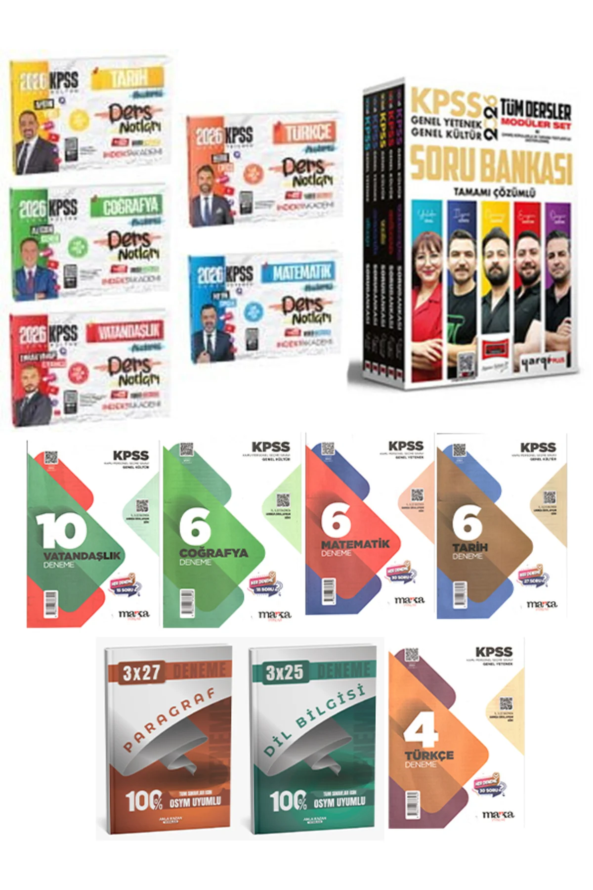 Anla Kazan 2026 KPSS GYGK İndeks Ders Notu + Yargı Soru + Marka D