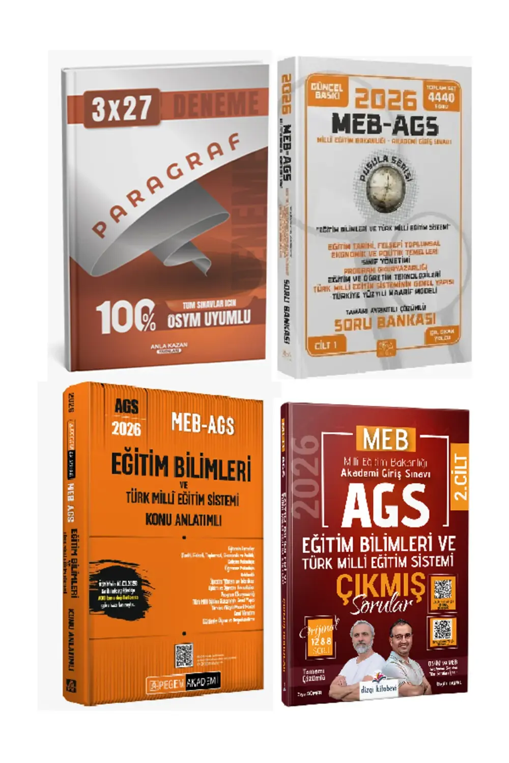 Anla Kazan 2026 Yeni AGS Eğitim Bilimleri Soru + Konu + Çıkmış So