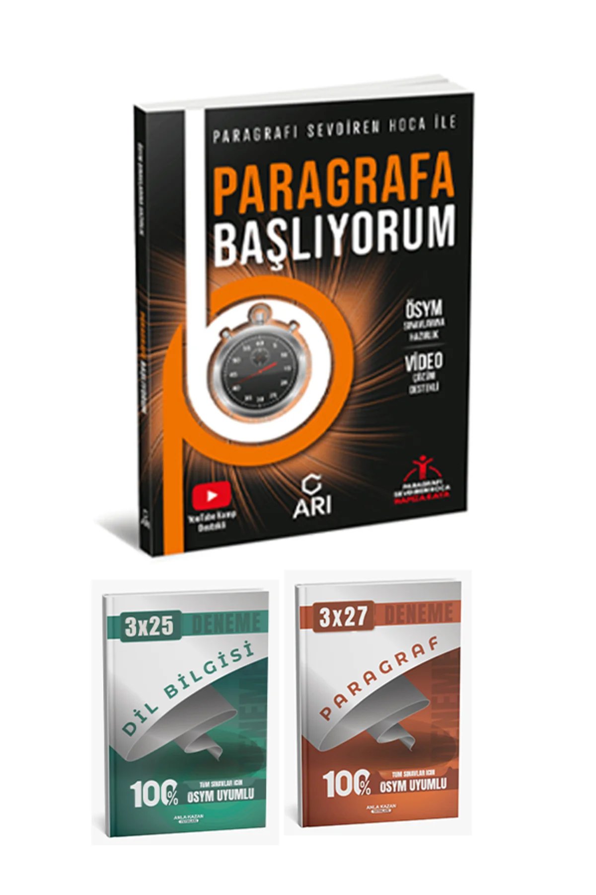 Anla Kazan + Arı Paragrafa Başlıyorum + Paragraf Dil Bilgisi Dene