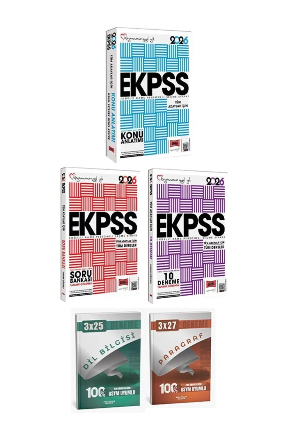 Anla Kazan + Yargı 2026 EKPSS Konu + Soru Bankası + 10 Deneme 3 l