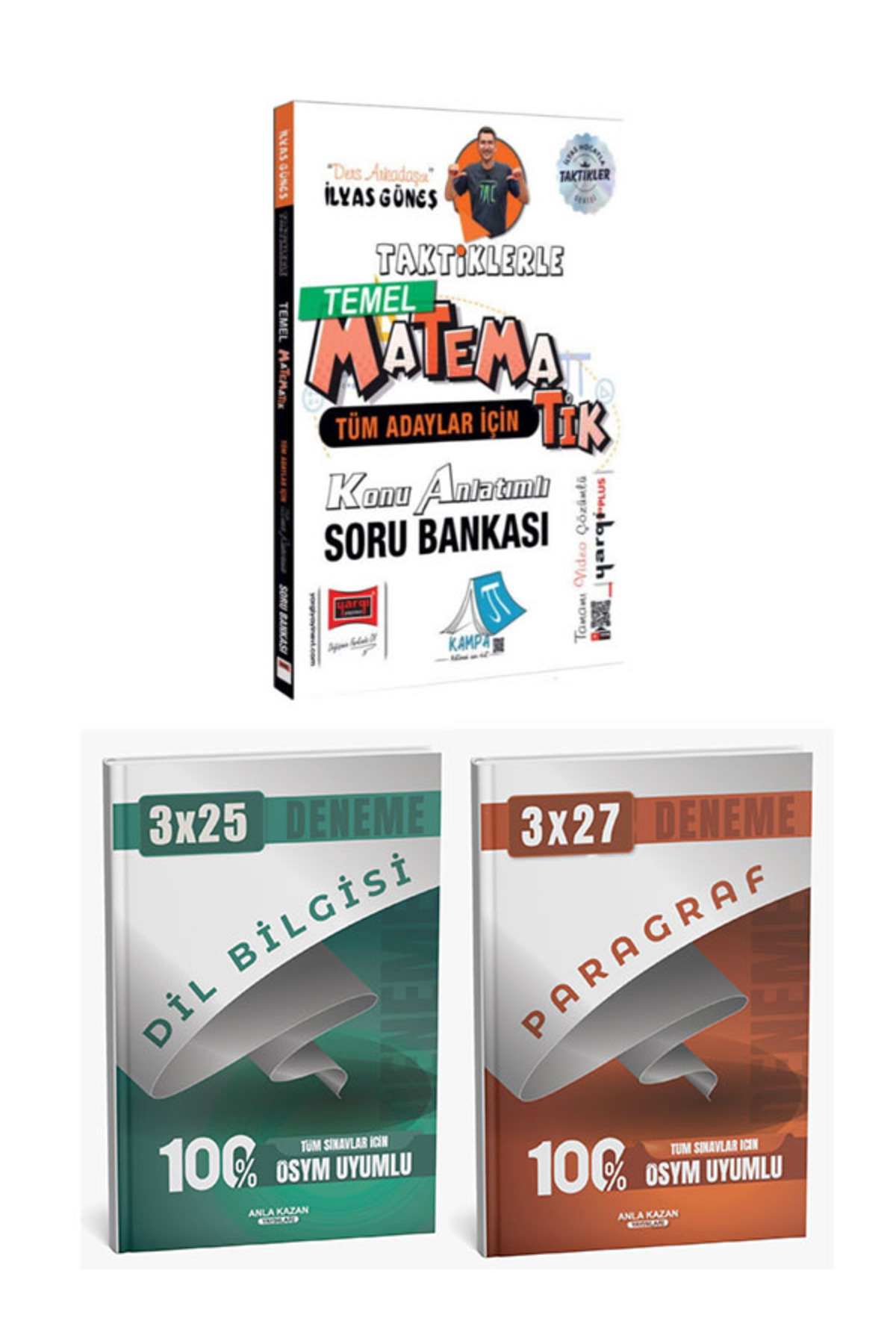 Anla Kazan Yayinlar Anla Kazan + Yargi 2026 Temel Matematik Konu Anlatimli Soru Ve Pa