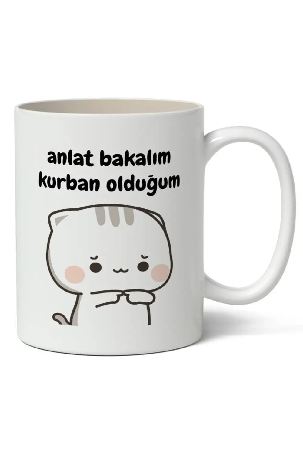Anlat Bakalım Kurban Olduğum Baskılı Kupa Bardak Baskılı Kahve Ku Anlat Bakalım Kurban Olduğum Baskılı Kupa Bardak Baskılı Kahve Ku