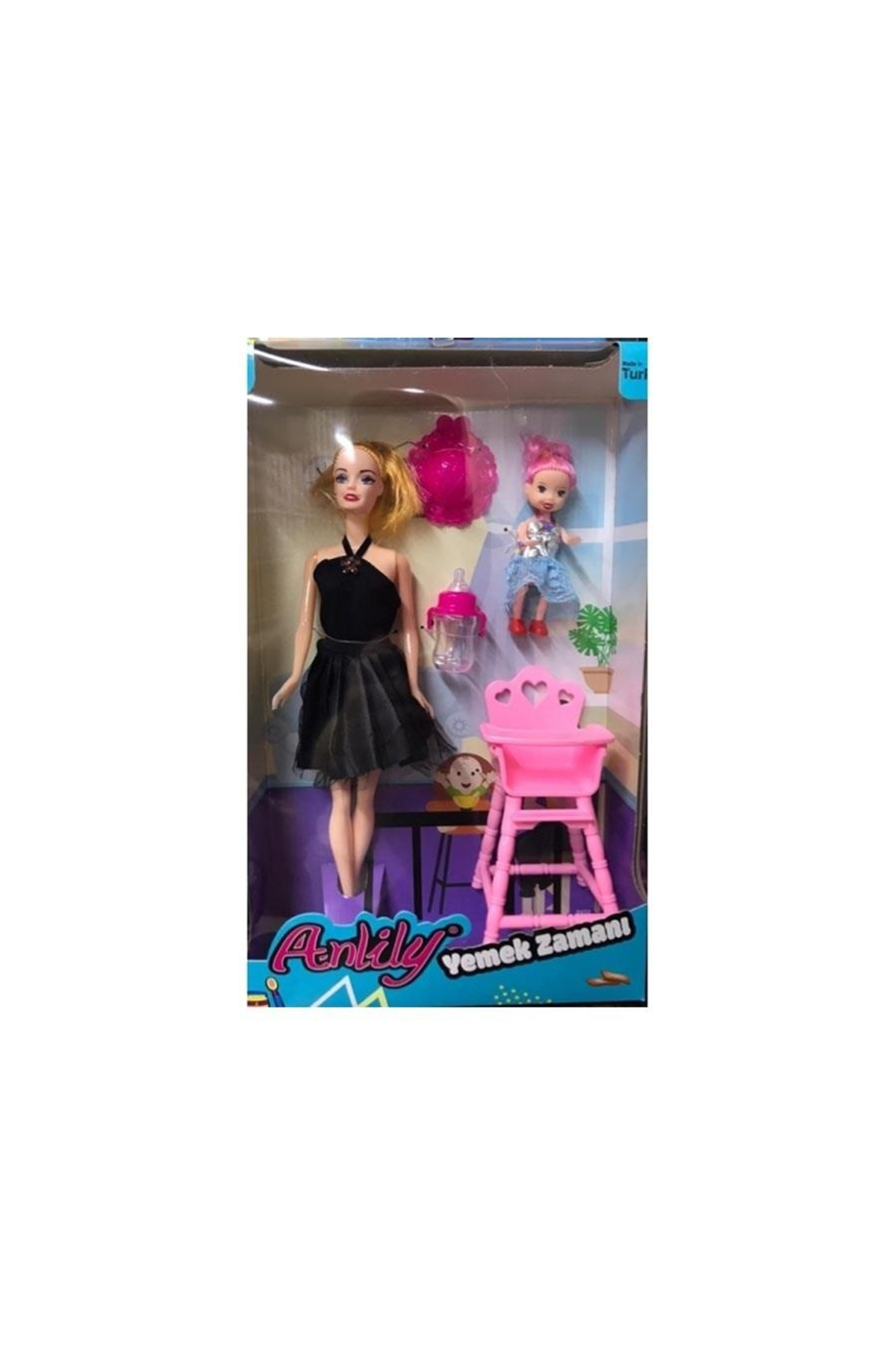 Oydaş Oyuncak Anlily Bebek Manken Bebek Yemek Zamanı