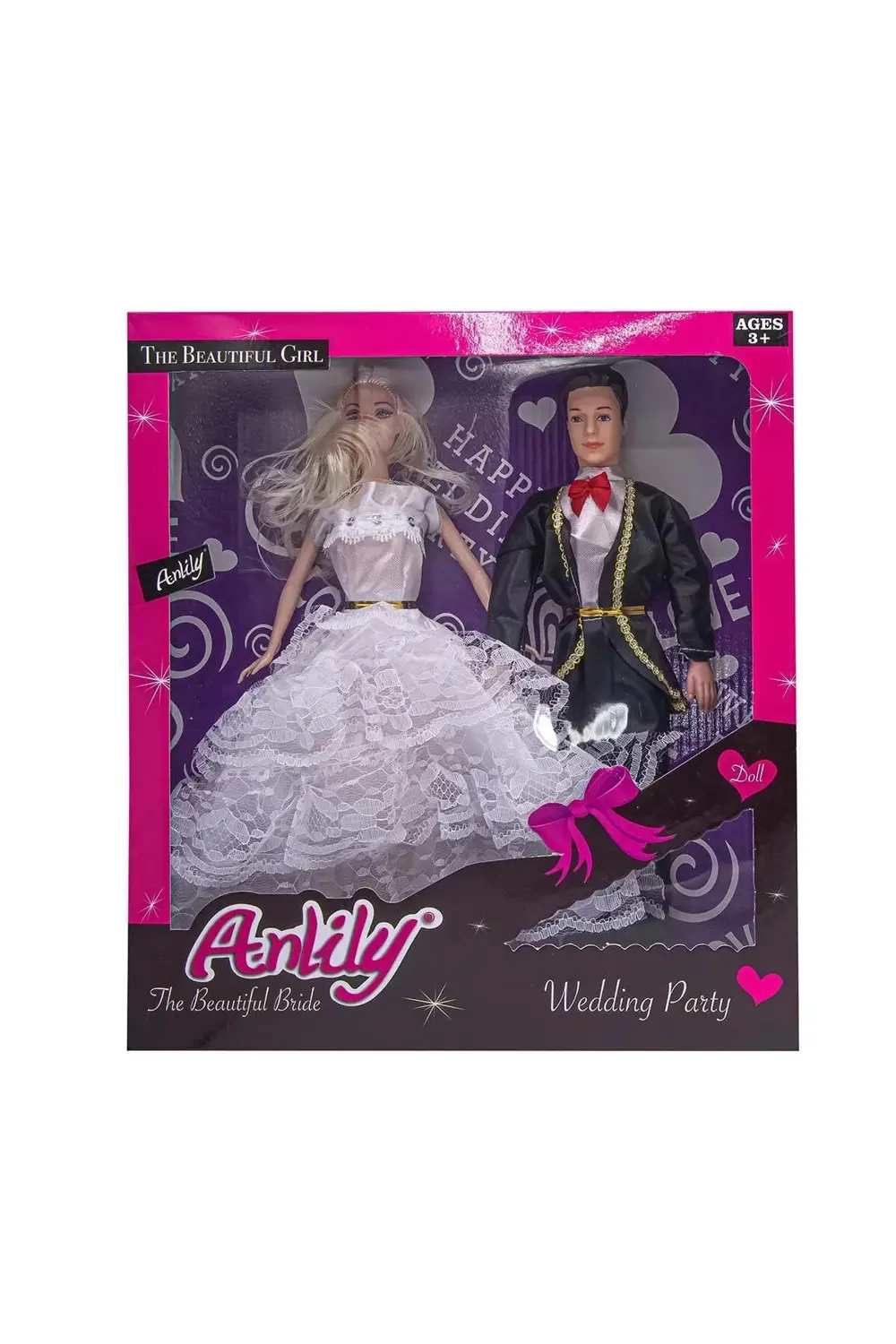 Anlily Gelin ve Damat Bebekler -OYD-02264