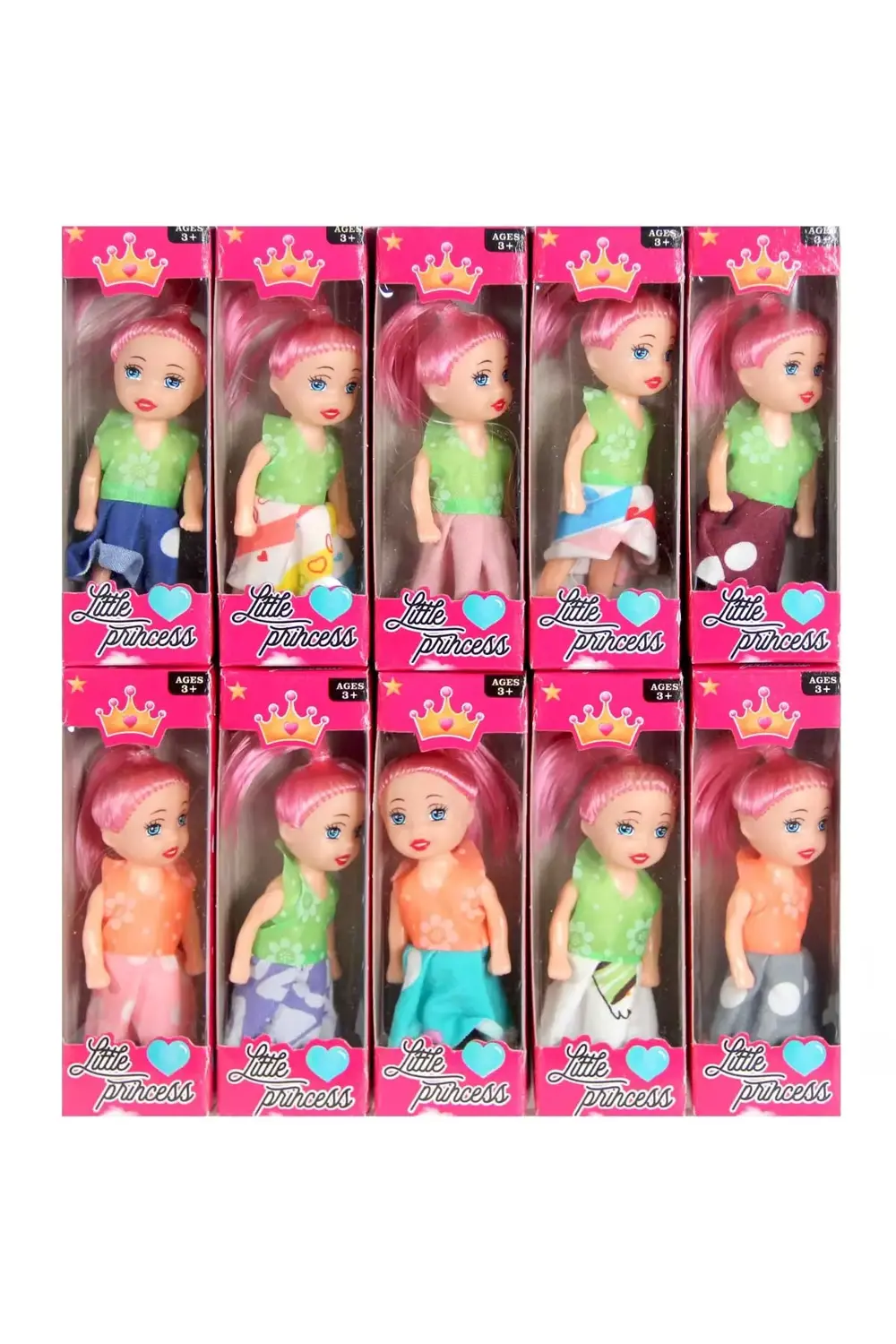 Anlily Küçük Prenses Mini Bebek - OYD-02420 - 1 Adet Stokta Olan
