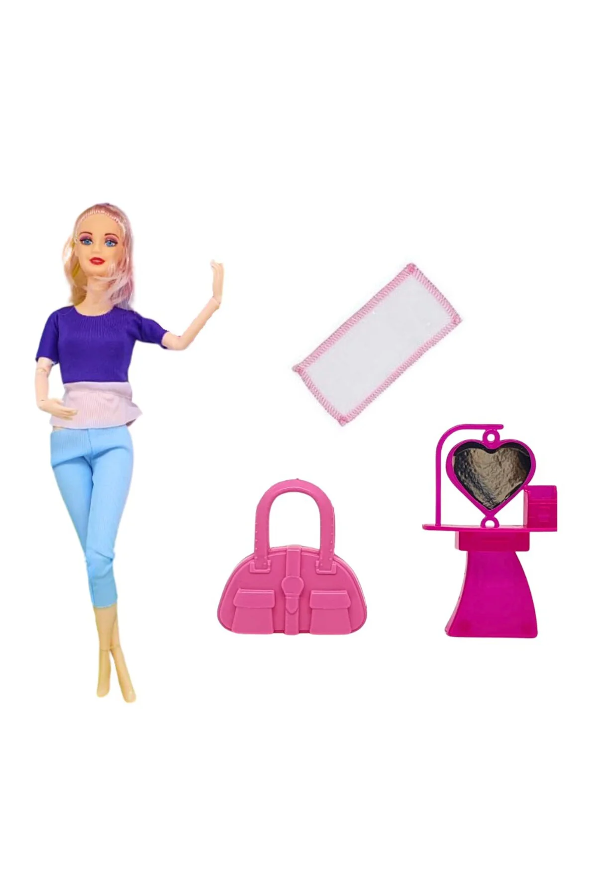 Anlily Sporcu Sonsuz Hareket Bebek - 02414 - Mor (Lisinya)