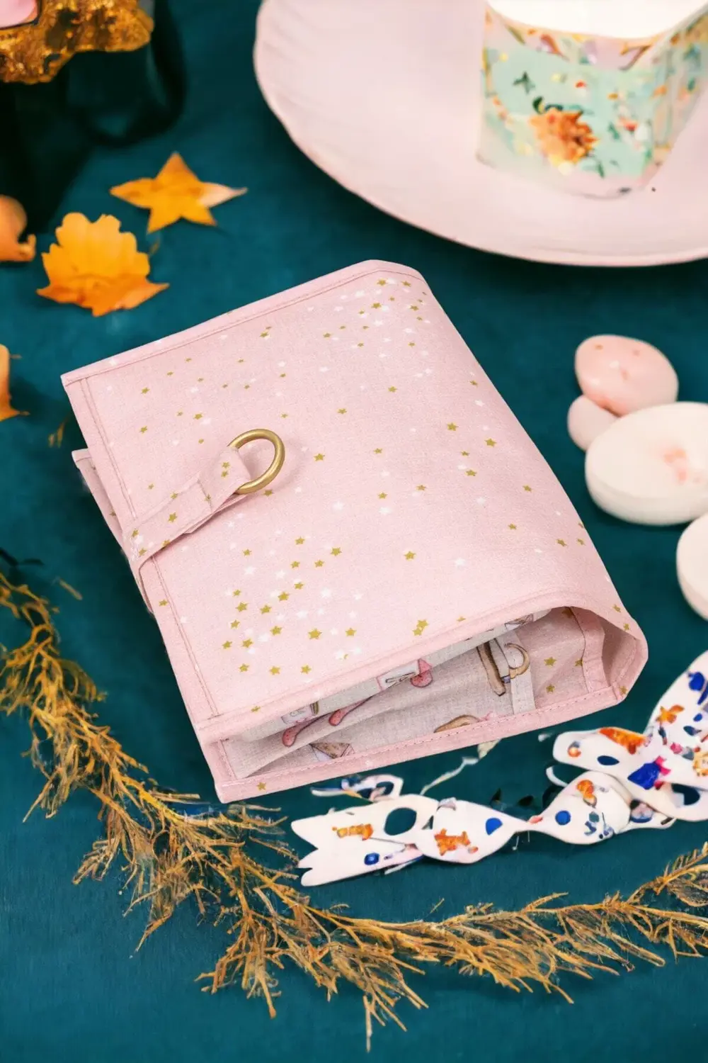 Anne Bebek Alt Bakım Çantası, Bebek Odası Düzenleyici, 24x44cm, P