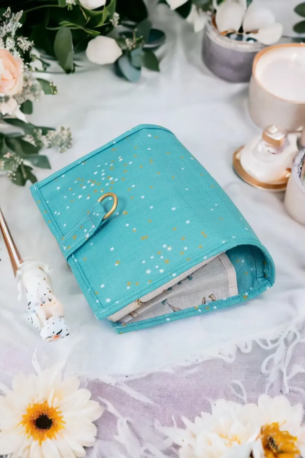 Anne Bebek Alt Bakım Çantası, Bebek Odası Düzenleyici, 24x44cm, M