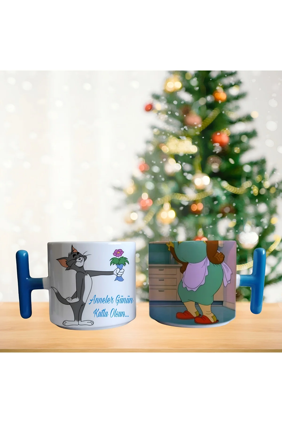 Anneler Günü Tom ve Jerry Kupa Bardak | Tek Adet 025