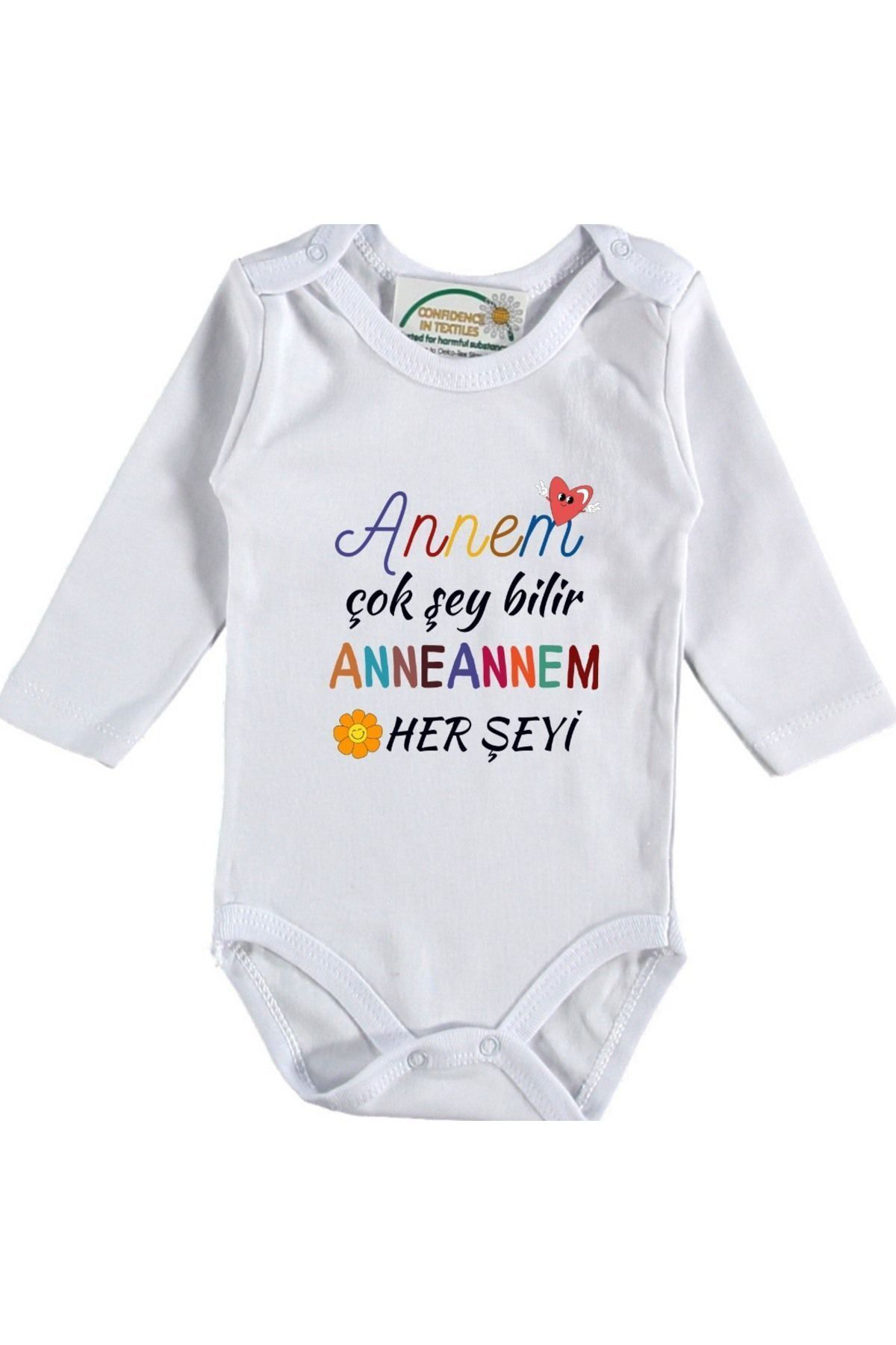 Annem Çok şey Bilir Ama Anneannem her Şeyi Yazılı Bebek Zıbın