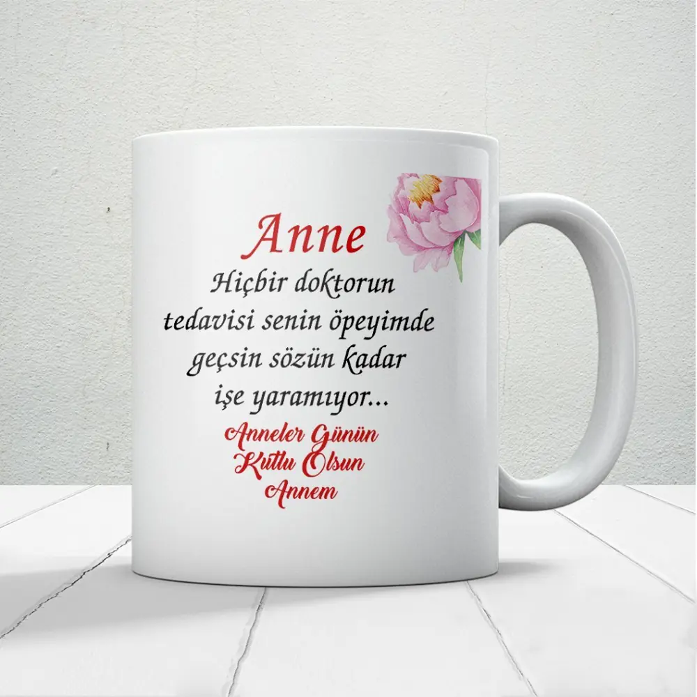 Anneye Özel 1 Adet Mesajlı Tasarım-Annelerin Kalbini Isıtacak Ann Anneye Özel 1 Adet Mesajlı Tasarım-Annelerin Kalbini Isıtacak Ann