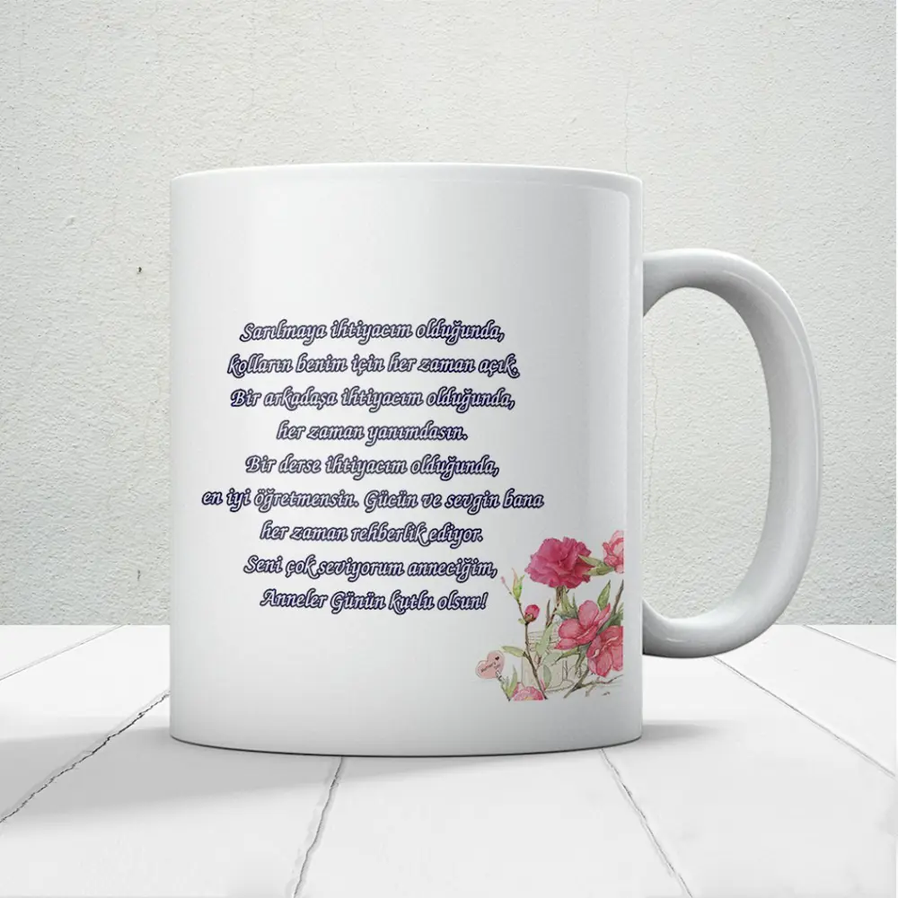 Anneye Özel Mesajlı Tasarım1 Adet Annelerin Kalbini Isıtacak Anne Anneye Özel Mesajlı Tasarım1 Adet Annelerin Kalbini Isıtacak Anne