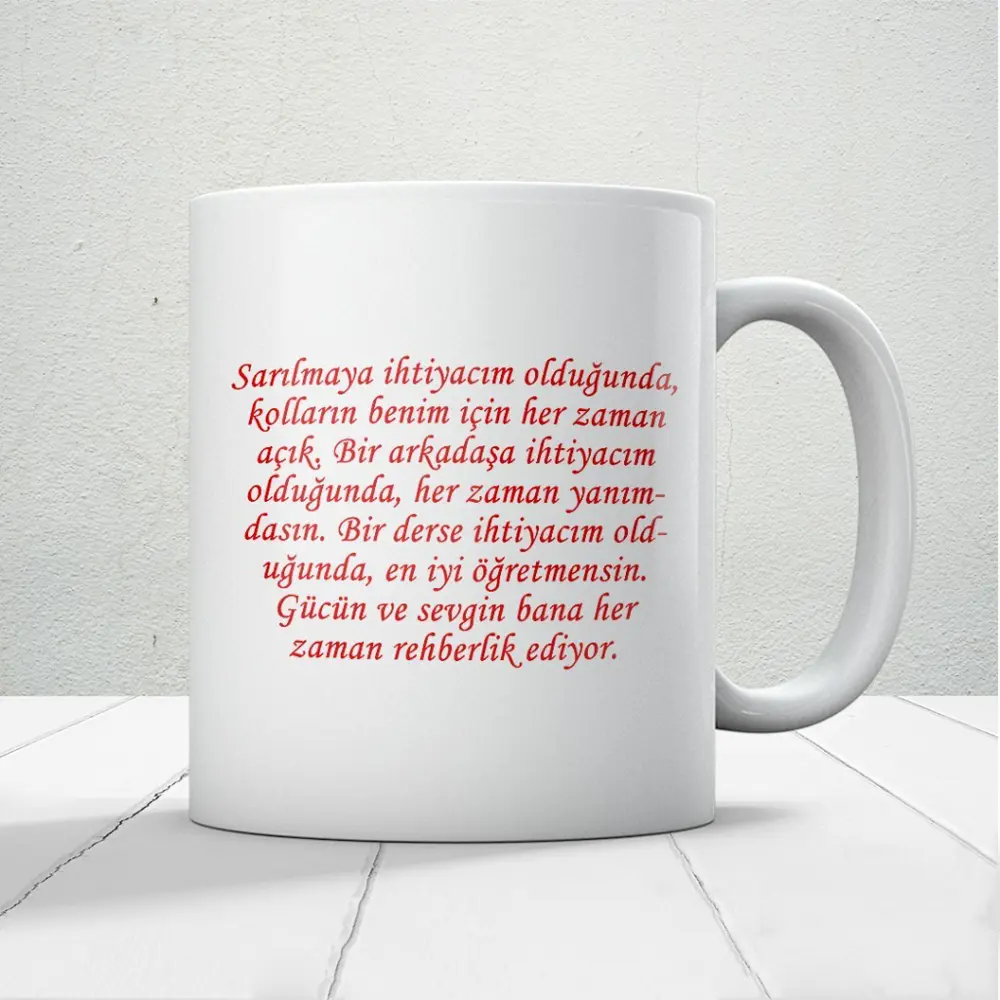 Anneye Sevginizi Anlatan-Anneye Özel Mesajlı 1 Adet Anneler Günü 