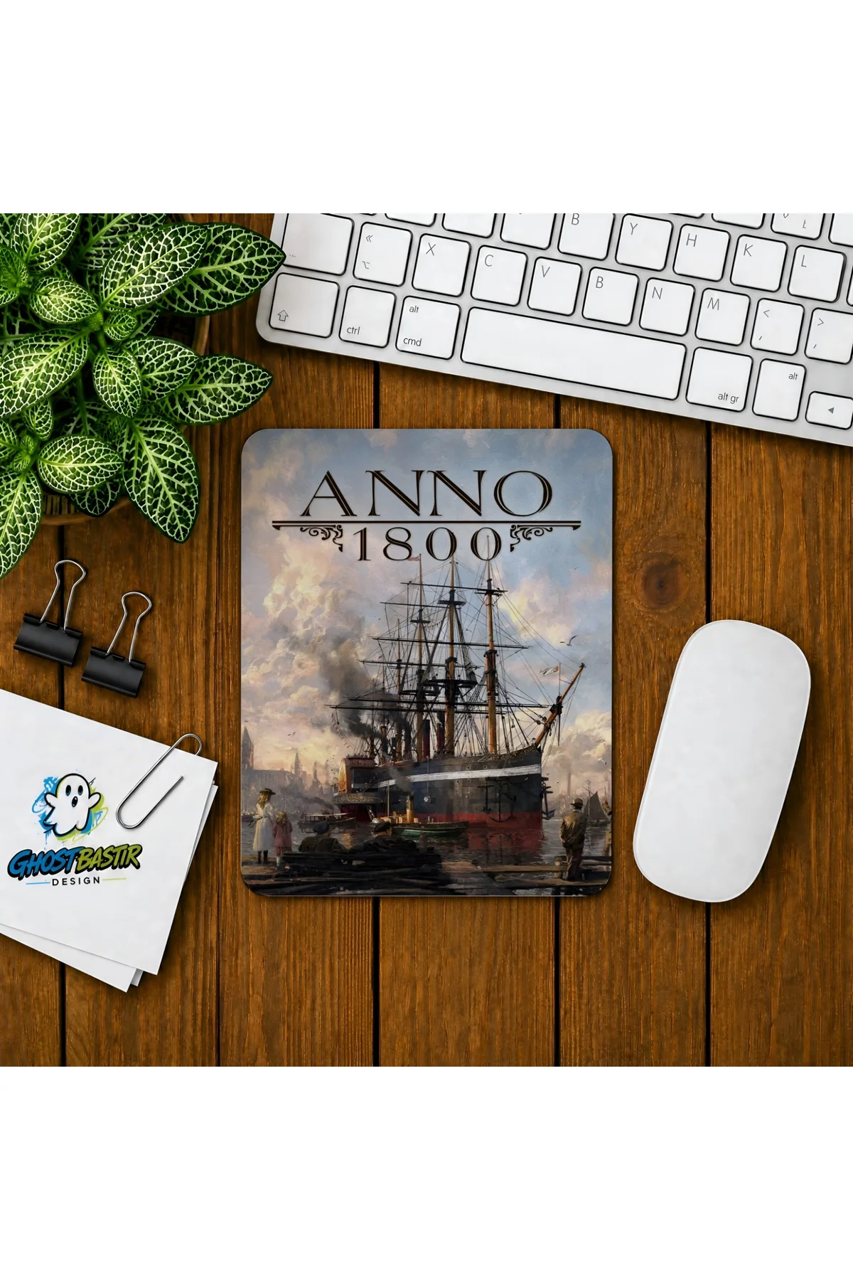 Anno 1800 Baskılı Oyuncu Mousepad 014