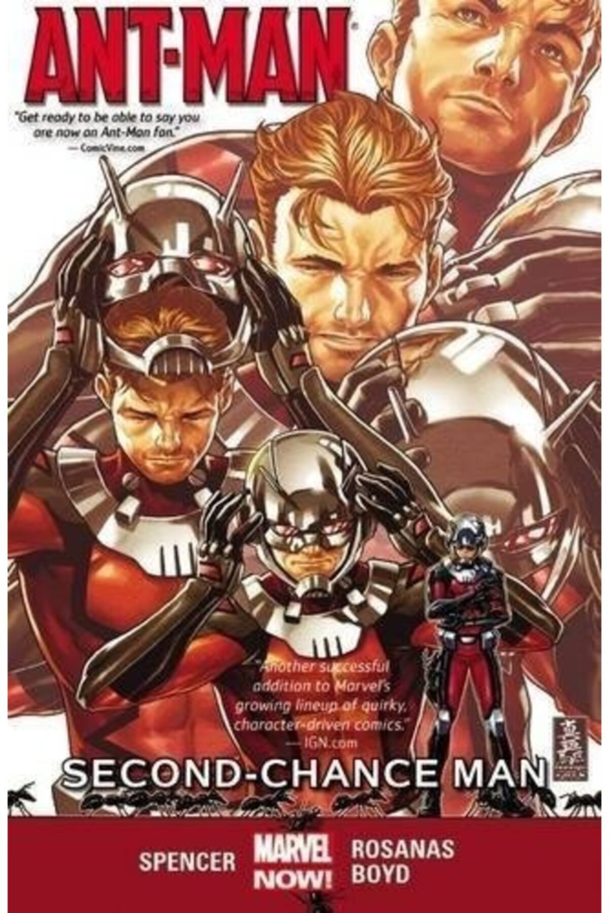 Ant-man Vol. 1: Second-chance Man Ingilizce Çizgi Roman