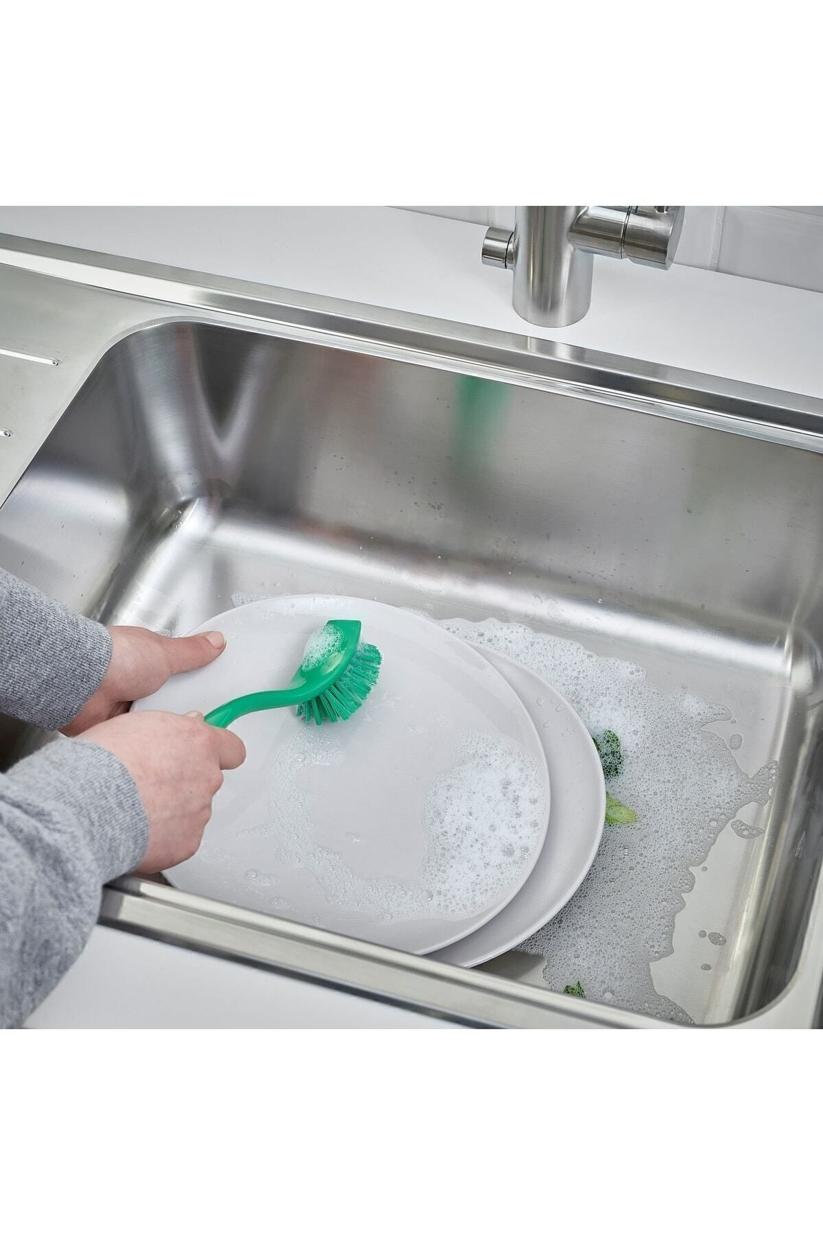 İkea Antagen Plastik Bulaşik Firçasi Yeşil To