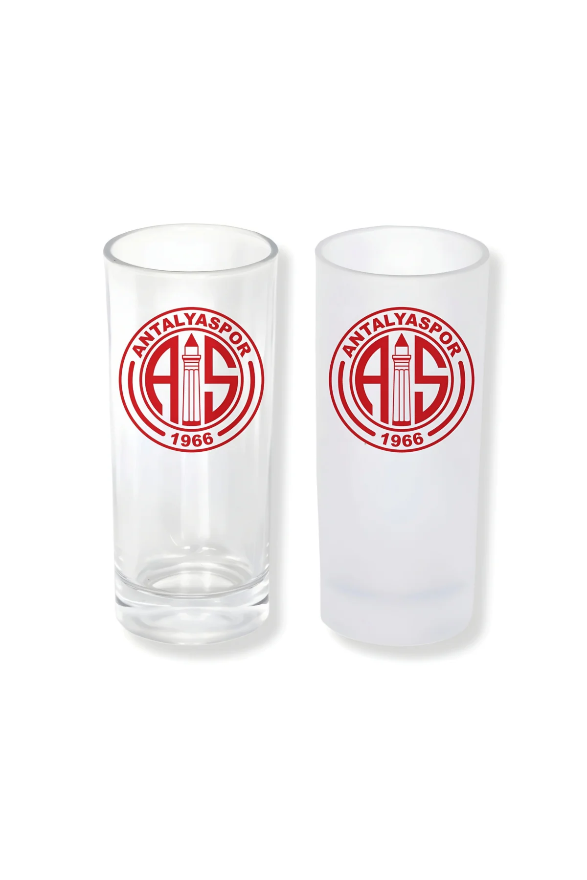 Antalyaspor Buzlu / Buzsuz Seçenekli Rakı Bardağı – 1 Adet Şık Su