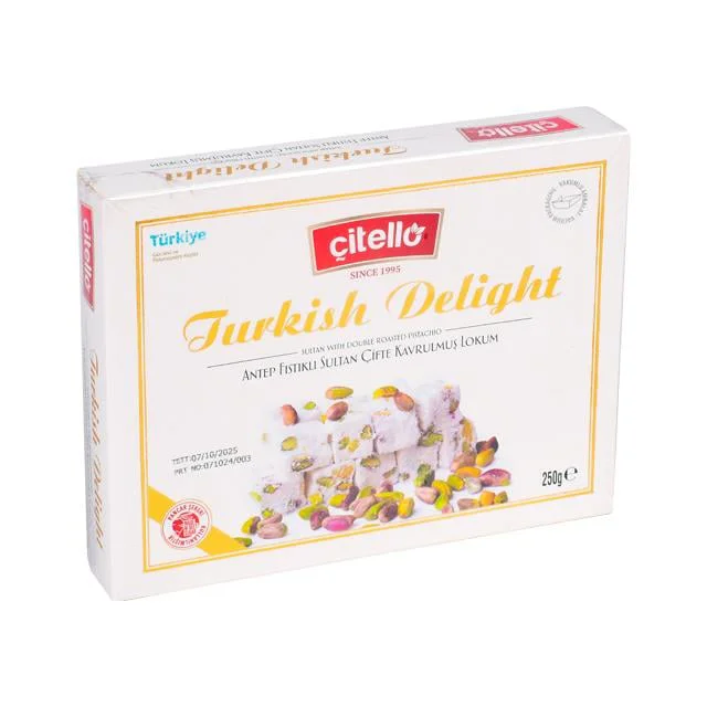 Antep Fıstıklı Sultan Lokum 250g - Gerçek Fıstık Aromalı Geleneksel Tatlı Fiyatı, Yorumları ve Özellikleri
