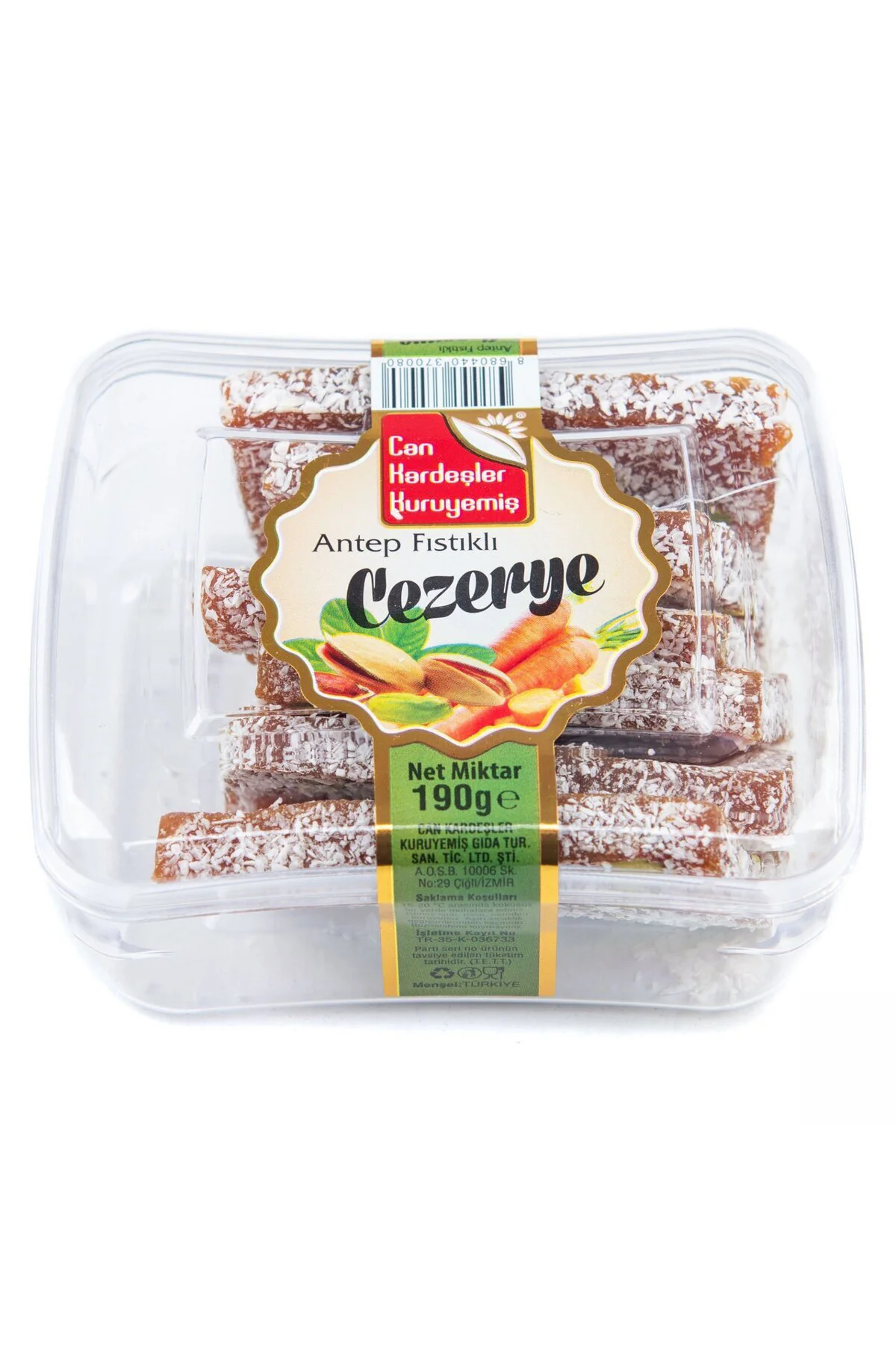 Antep Fıstıklı Yaprak Cezerye 190 g Fiyatı, Yorumları ve Özellikleri