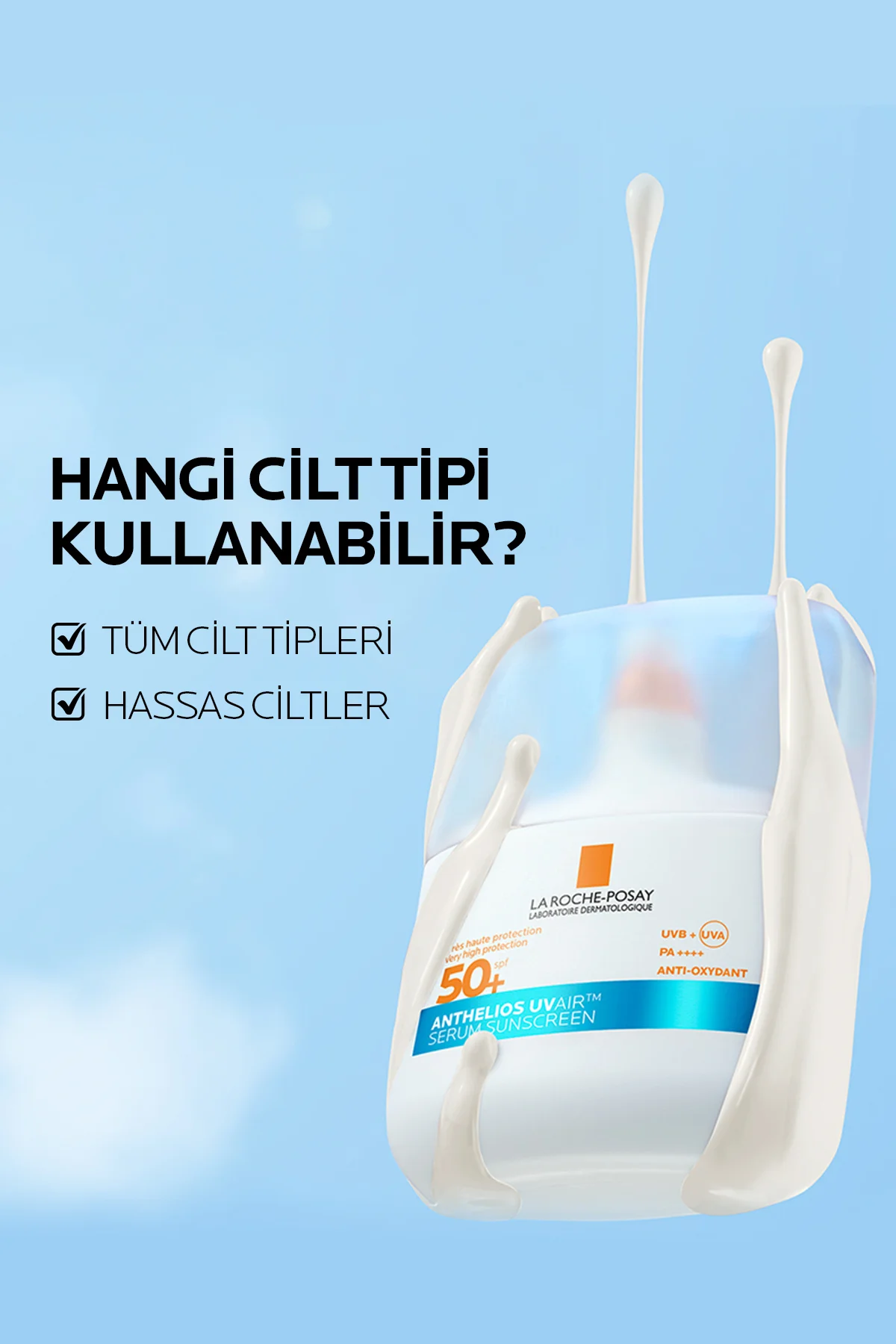 Anthelios UV Air SPF50+ Ultra Güçlü Güneş Koruyucu Serum 50 ml