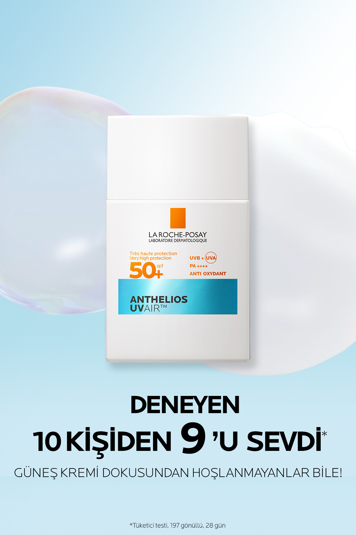 La Roche Posay Anthelios Uvair Spf50+ Hava Kadar Hafif Tüm Ciltler İçin Yüz Güne