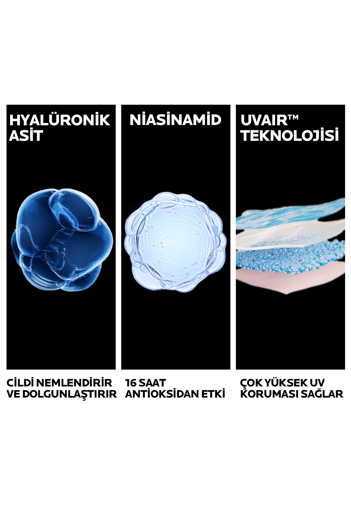 La Roche Posay Anthelios Uvair Spf50+ Hava Kadar Hafif Tüm Ciltler İçin Yüz Güne