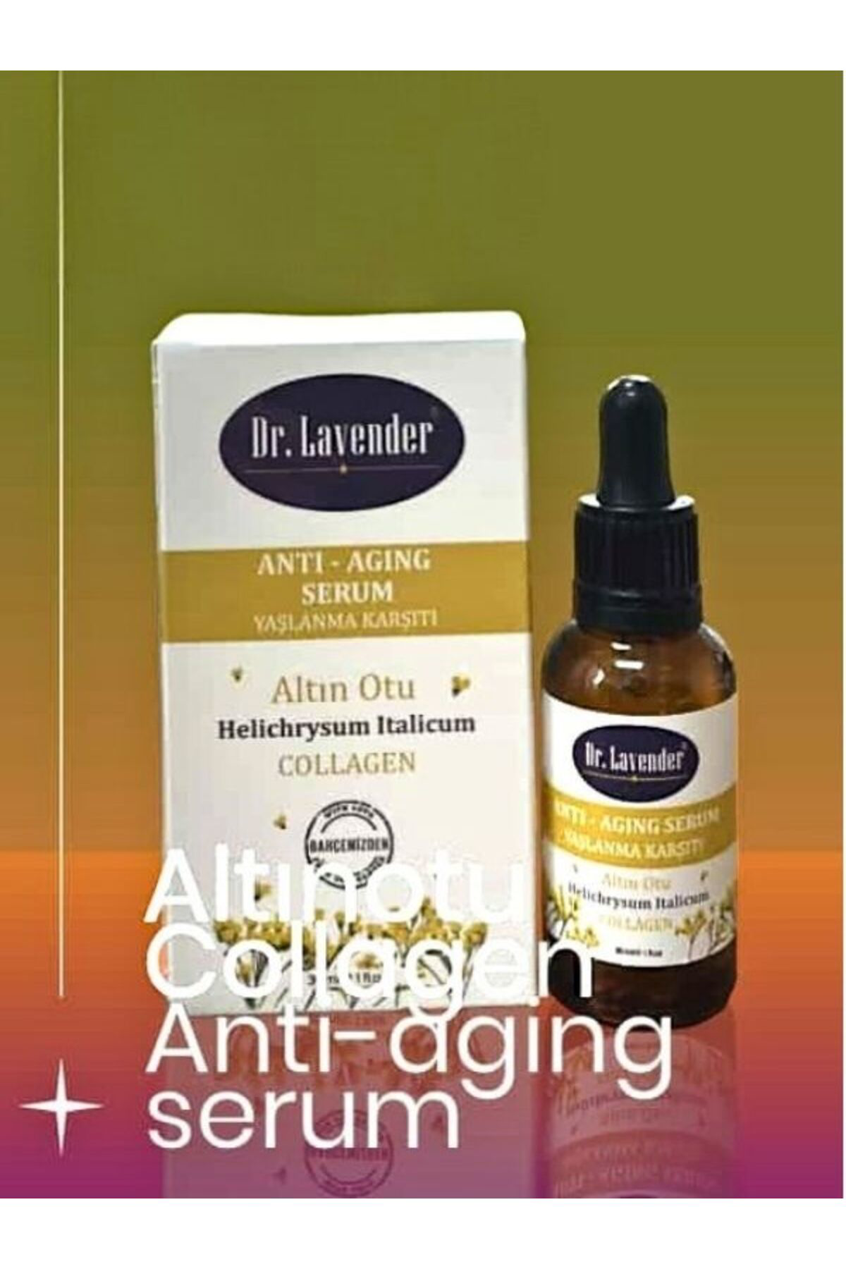 Anti Agıng Serum Altınotu Collegen Serum Yaşlanma Karşıtı