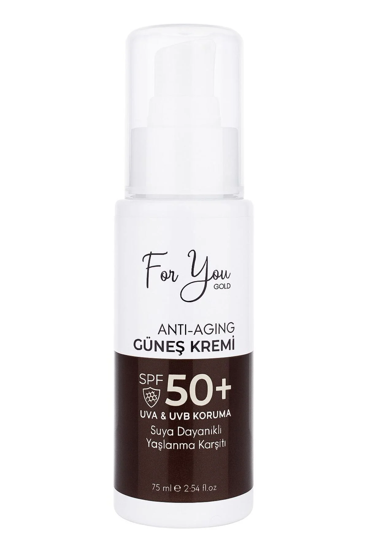 Anti-Aging Yaşlanma & Leke Karşıtı Spf50 Yüz ve Vücut Güneş Kremi