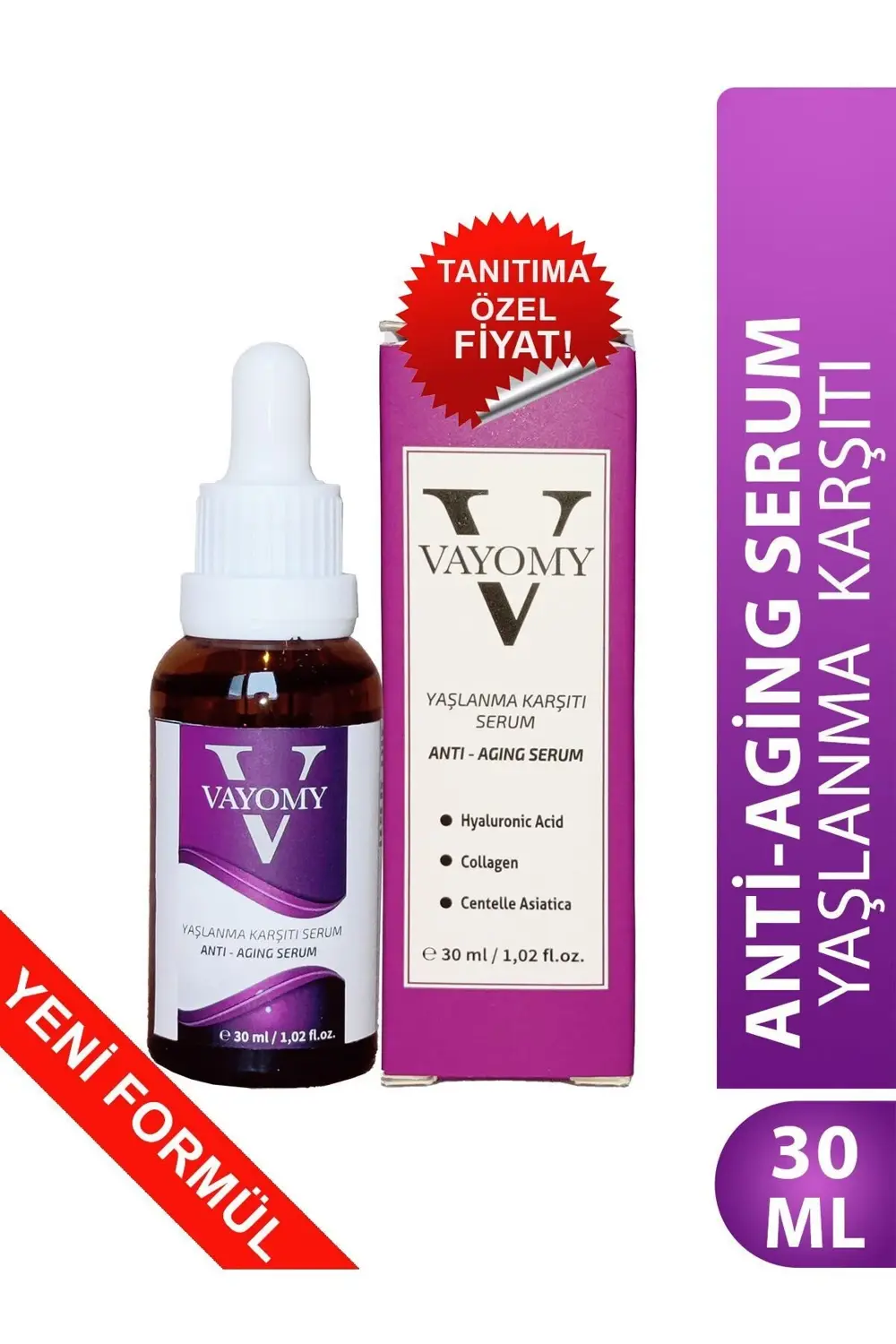 Anti-aging Yaşlanma Karşıtı, Sıkılaştırıcı, Botox Etkili, Serum 3