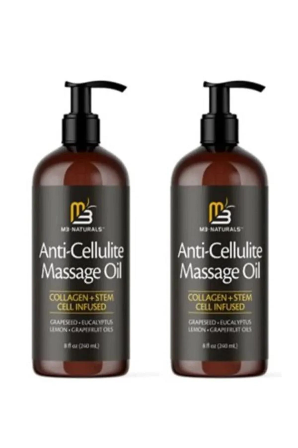 Anti Cellulit Sıkılaştırıcı Bakım Yağı - Selülitlere Karşı Etkin Çözüm 240 ml 2'li Paket