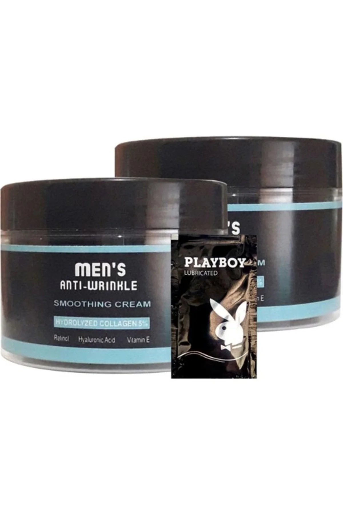 Anti-Kırışık Erkek Yüz Bakım Kremi 2x100ml - Smoothing Cream + Jel Seti