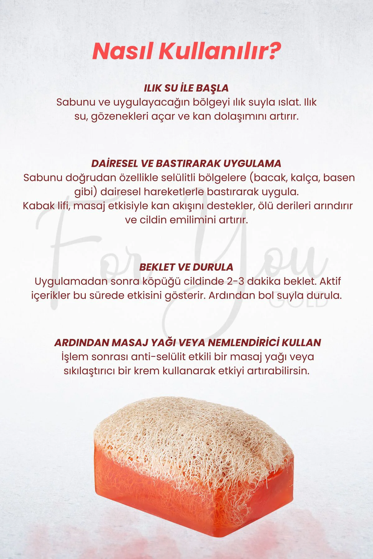 Anti Selülit Kabak Lifli Sabun