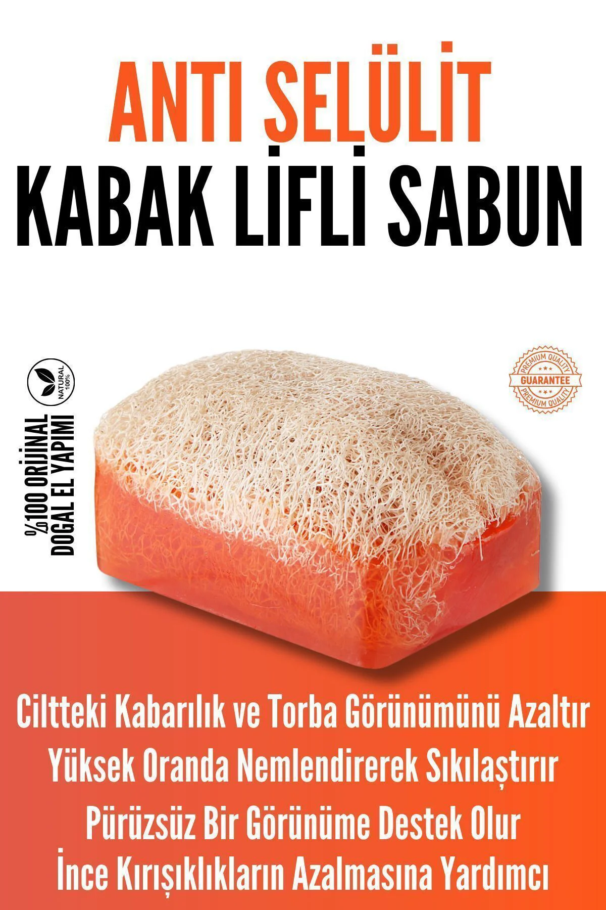 Anti Selülit Kabak Lifli Sabun