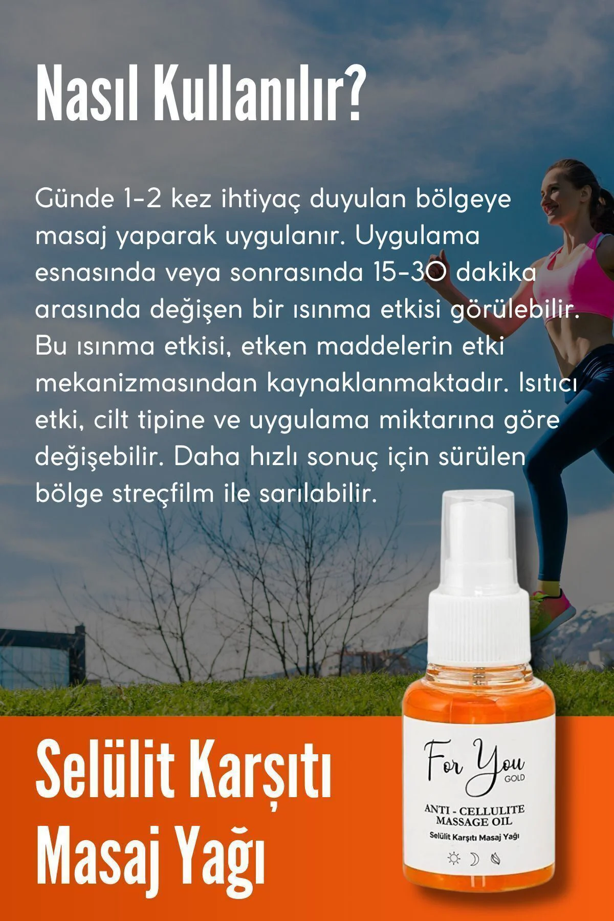 Anti Selülit Vücut Bakım Yağı – Selülit Karşıtı Masaj Yağı (antis