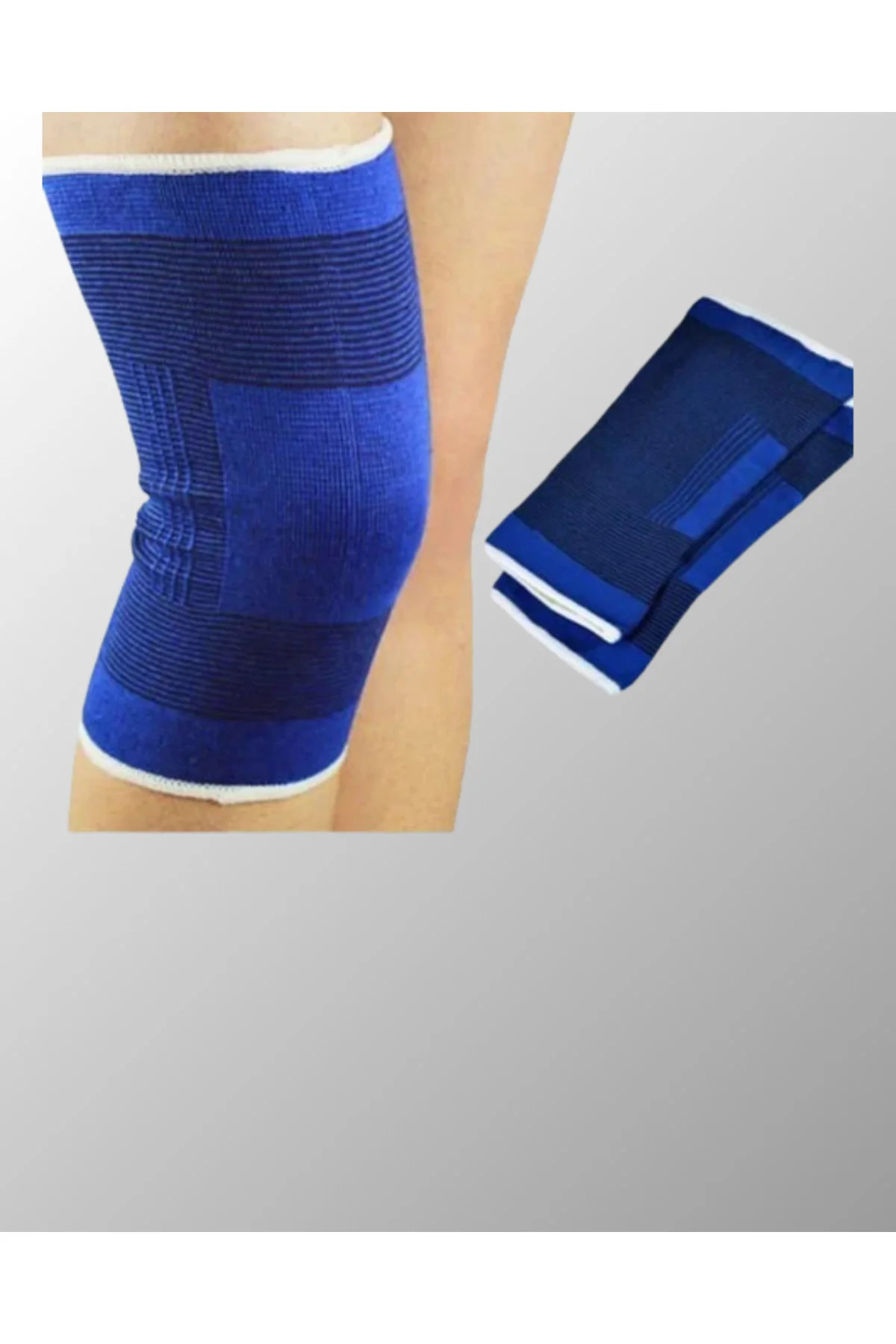 Anti-Slip Diz Bandajı Sporcu Desteklikli Koruyucu Model