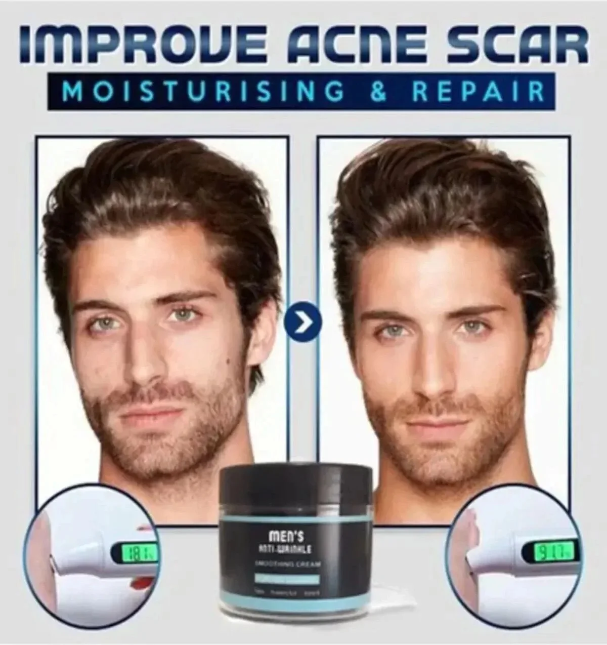 Anti-Wrinkle Cream Erkek Yüz Bakım Kremi - Kırışıklık Karşıtı Bakım 100 ml