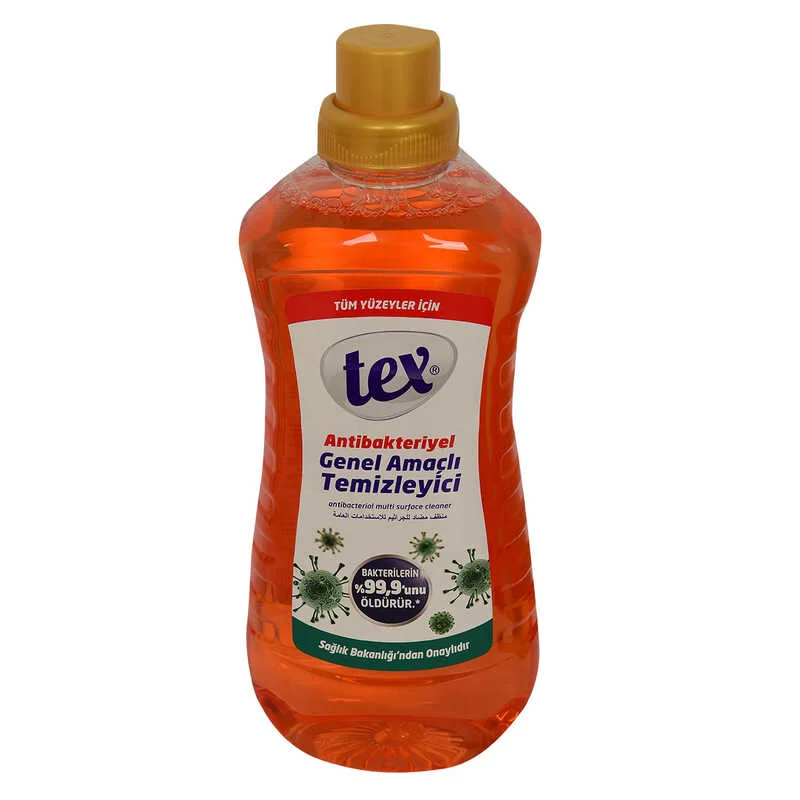 Antibakteriyel Genel Amaçlı Temizleyici Tüm Yüzeyler İçin Turuncu 1.5 Lt