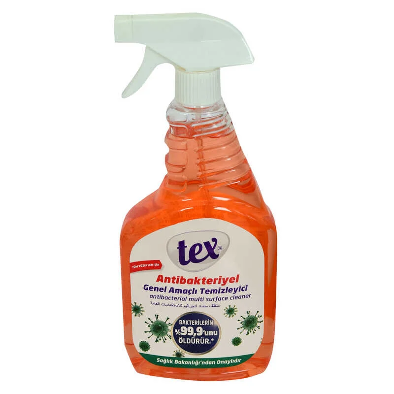 Antibakteriyel Genel Amaçlı Temizleyici - Tüm Yüzeyler İçin Turuncu Sprey 750 ML Fiyatı, Yorumları ve Özellikleri