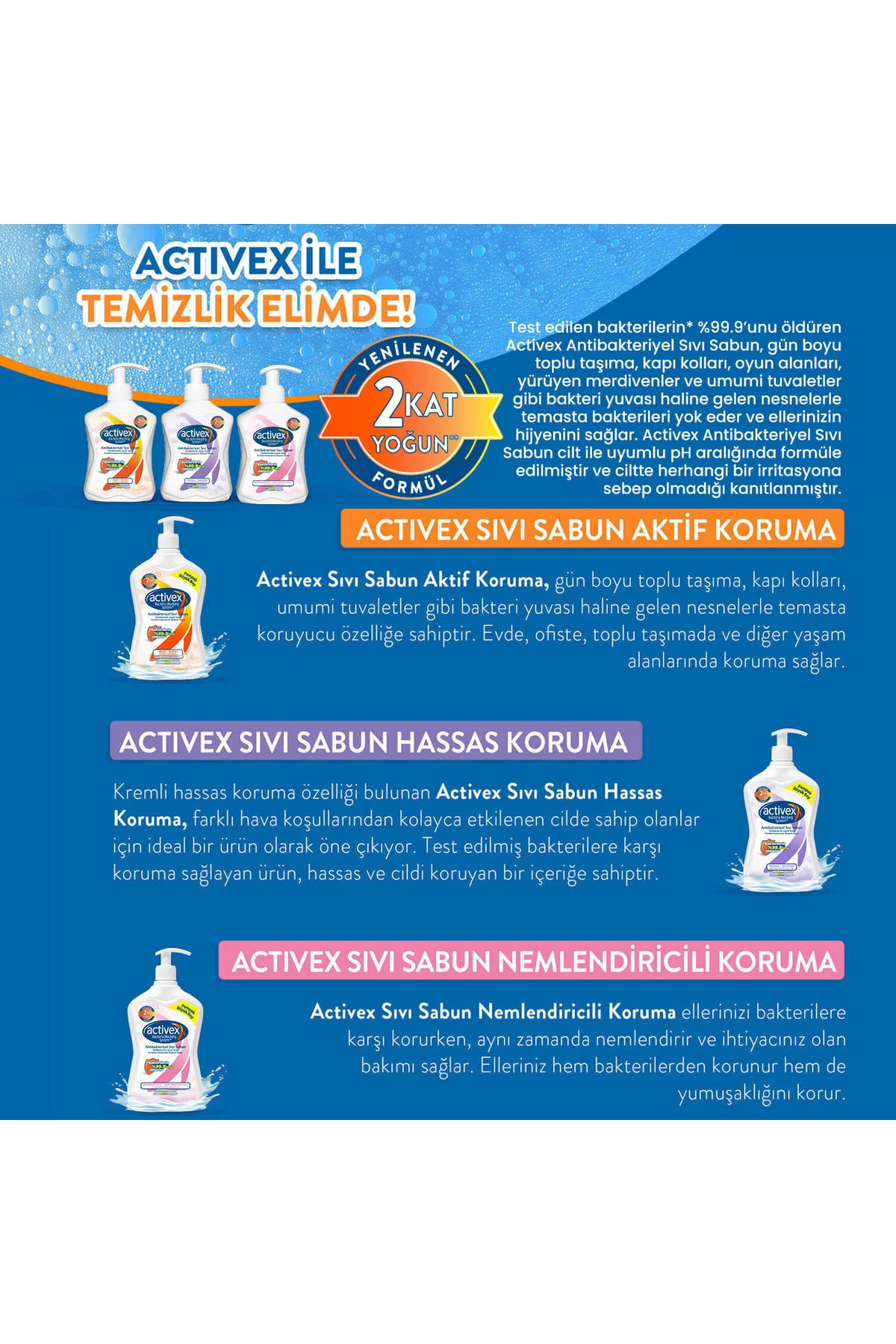 Antibakteriyel Sıvı Sabun 1.5 lt