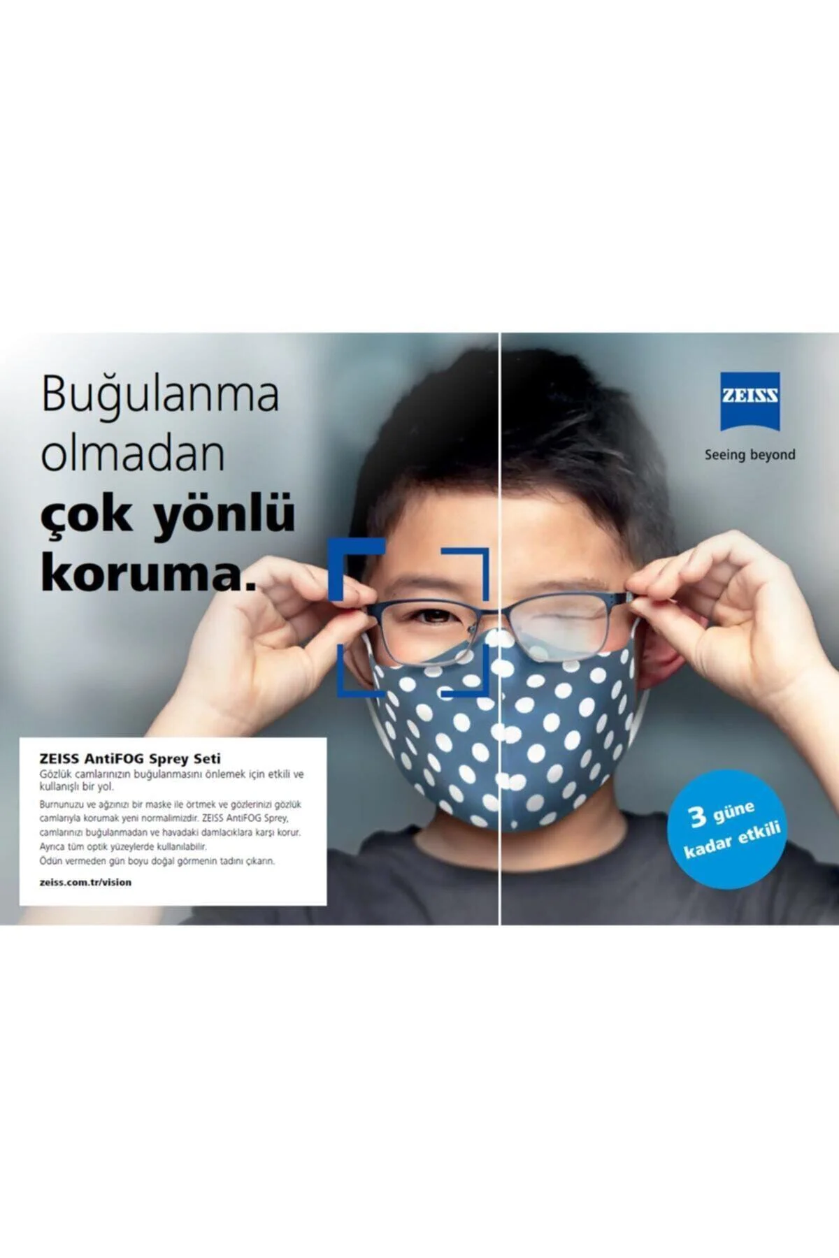 Antifog Buğu Önleyici Sprey Seti